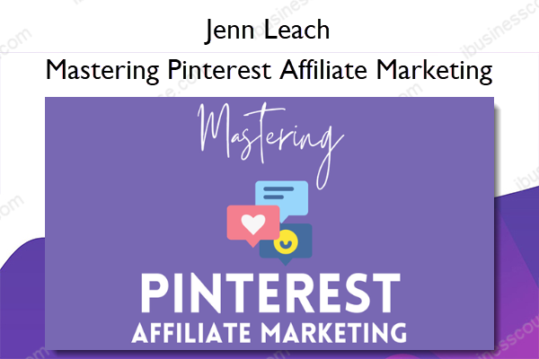 ibusinesscourse's tweet photo. Mastering Pinterest Affiliate Marketing โ Jenn Leach
https://t.co/gFzGzz5ebu
#ibusinesscourse https://t.co/v2NrGUmt9Q