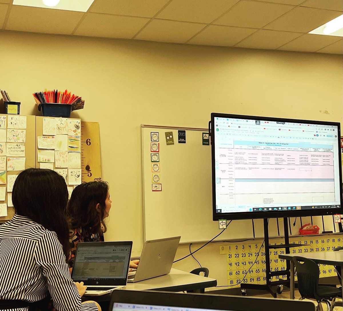 CrockettES's tweet image. 🤝📚 When minds come together, brilliance follows! 📸 Capturing the essence of collaborative planning, where teams unite to internalize content for high-quality instructional delivery. 🌟📝 #WeAreCrockett #IgniteExcellence #atPLC @HoustonISD @HISDCentral @jasonldavila