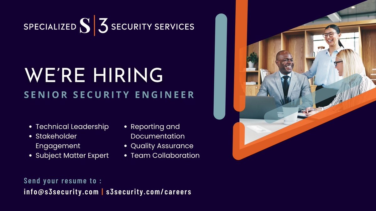 Specialized Security Services, Inc. (S3 Security) tweet media