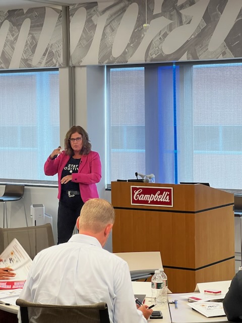 asealey2pt0's tweet photo. Yesterday, I had the opportunity to be with the @CampbellSoupCo Snack Leadership Team, sharing @JonGordon11's Power of Positive Leadership. 

I am not sure who left more inspired!

These great leaders are building a positive culture that thrives and achieves results together. https://t.co/J2TGxfTAtQ