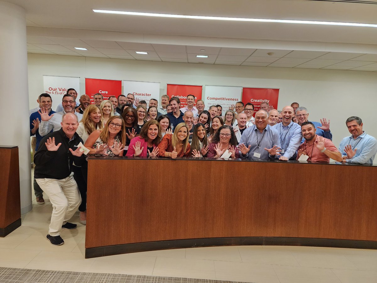 asealey2pt0's tweet photo. Yesterday, I had the opportunity to be with the @CampbellSoupCo Snack Leadership Team, sharing @JonGordon11's Power of Positive Leadership. 

I am not sure who left more inspired!

These great leaders are building a positive culture that thrives and achieves results together. https://t.co/J2TGxfTAtQ