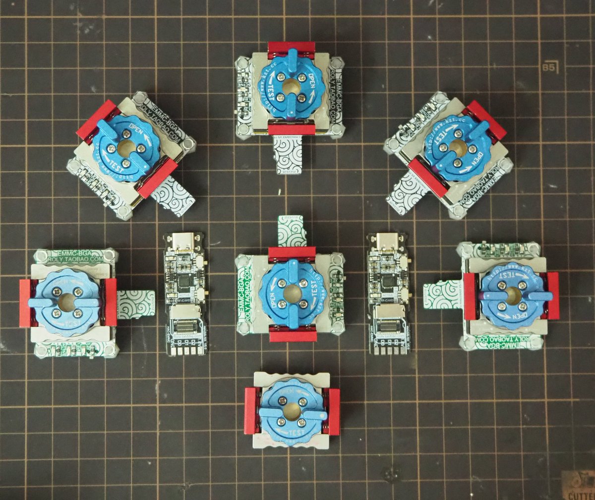 MC_Roly's tweet photo. 😃The brand-new purple PCB is coming, and the latest mmcblkNX V5 adapter is suitable for eMMC multiple transfer modes.
Superbuy: https://t.co/AGR4FasgWZ 
Pandabuy https://t.co/LgDV5ERHj8
CCSBuy: https://t.co/qd3tTGABlx 
Taobao: https://t.co/694WAFr5Wp https://t.co/hTSGD4foIM
