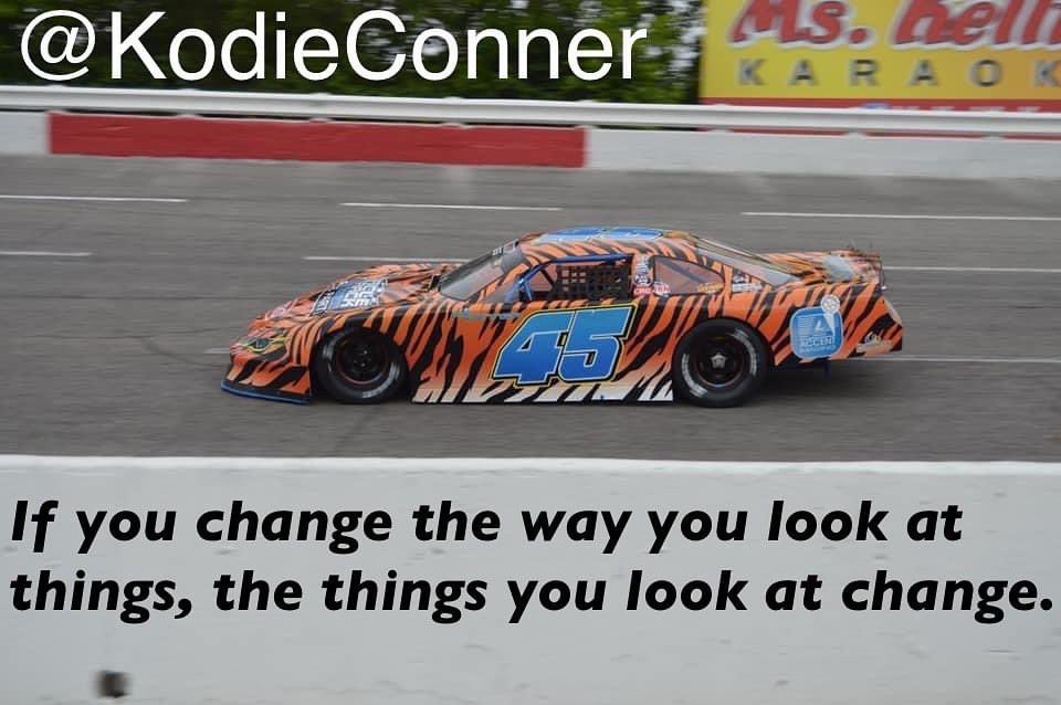 Positive vibes.
.
.
.
#tigerman #kodieconner #positivevibes #change #kodieconnerracing