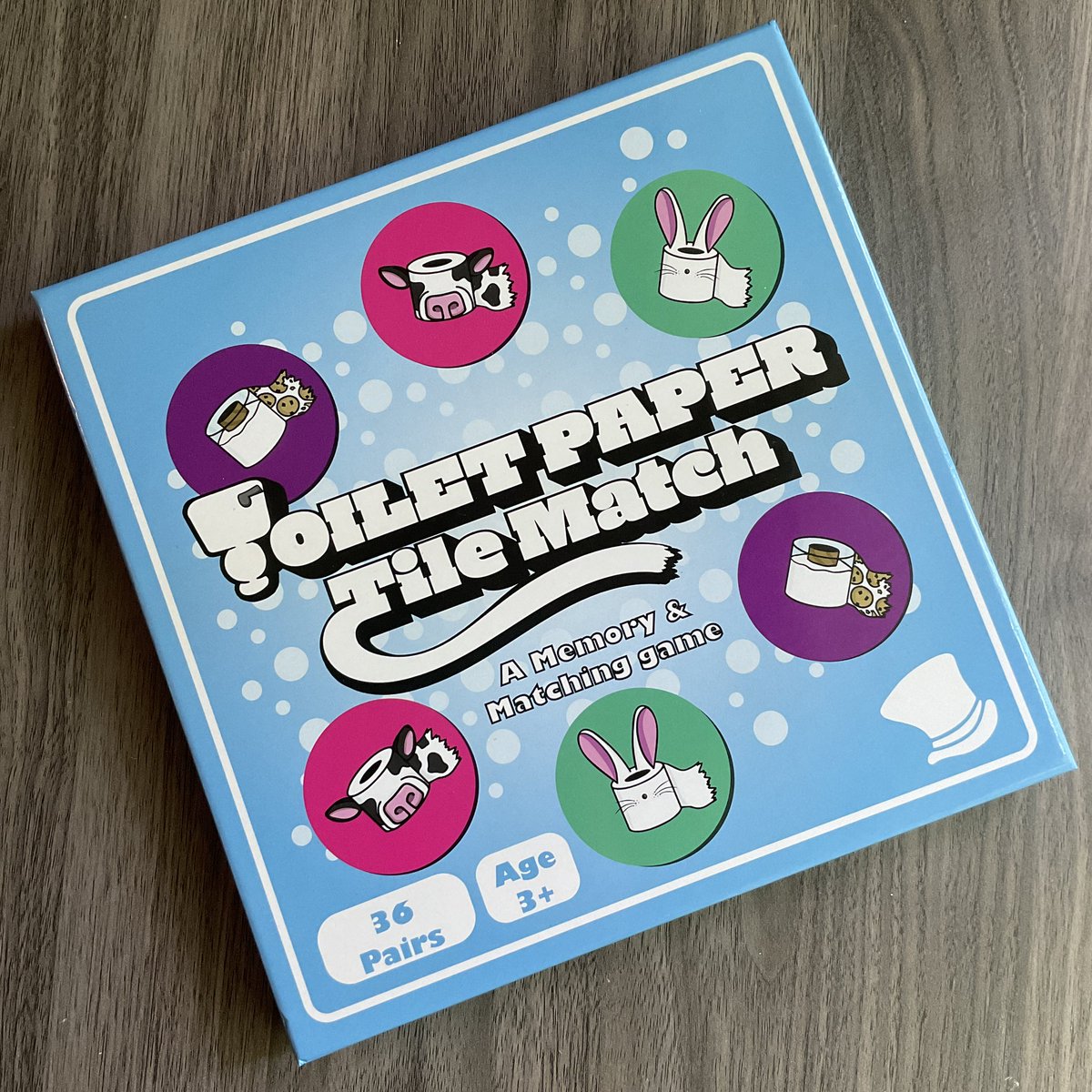 ButtsinSpaceApp's tweet photo. We just released Toilet Paper Tile Match! 

Know any young kids? They'll love matching these silly toilet paper designs! 🧻 https://t.co/4hWf61v7My