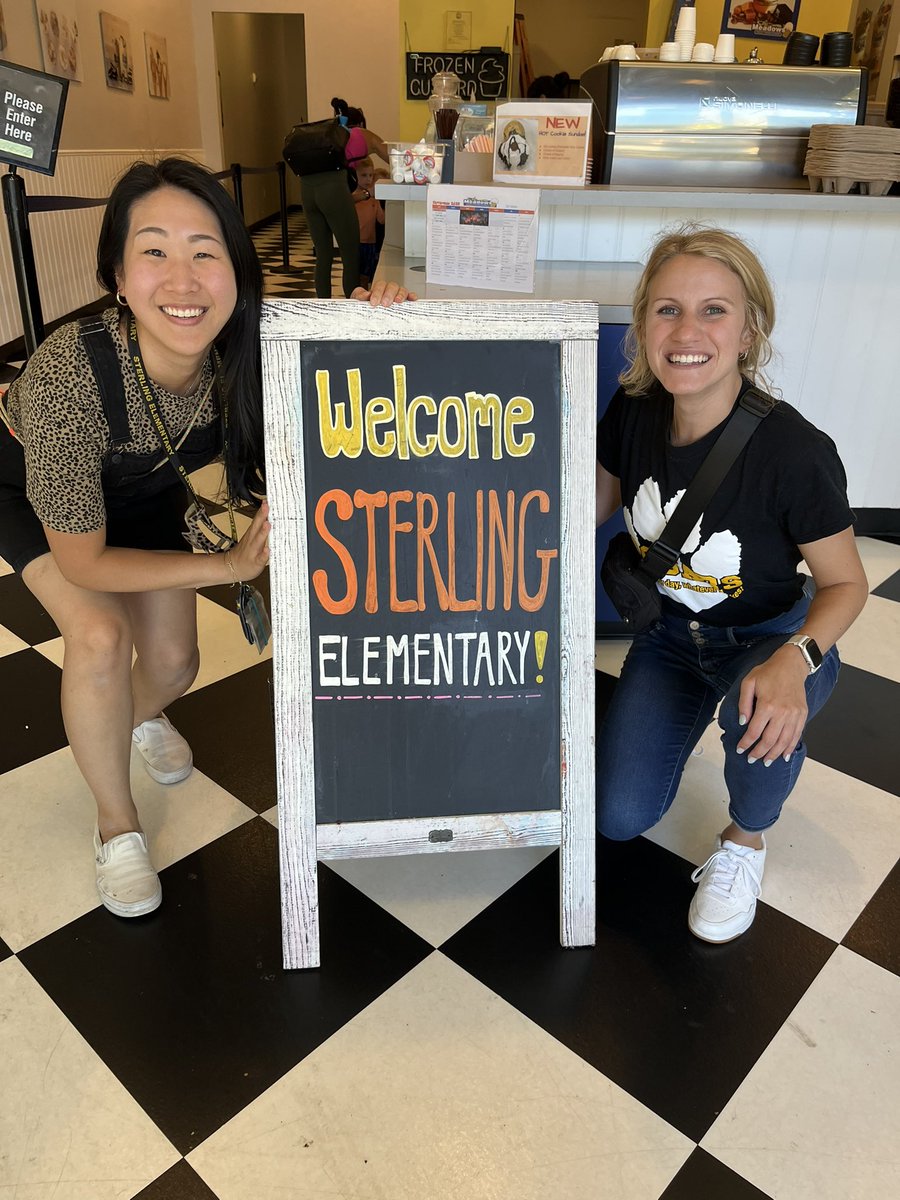 What a way to end our week and jump into the Labor Day weekend!  Thanks <a href="/Meadows_Loudoun/">Meadows One Loudoun</a> for helping us celebrate a “sweet” and successful back to school.  <a href="/SterlingElem/">Sterling Elementary</a> <a href="/ColtFletcher2/">Colt Fletcher</a> <a href="/mrsscarboro/">Sarah Scarboro</a> <a href="/SterlingES_Art/">Sarah  Ajima</a> <a href="/MsWalshMusic/">Kathleen Walsh</a> <a href="/MsJThor/">Jess Thor</a> <a href="/MrsChang_/">Stacey Chang</a> <a href="/MrsDanielGifted/">Jennifer Daniel</a>