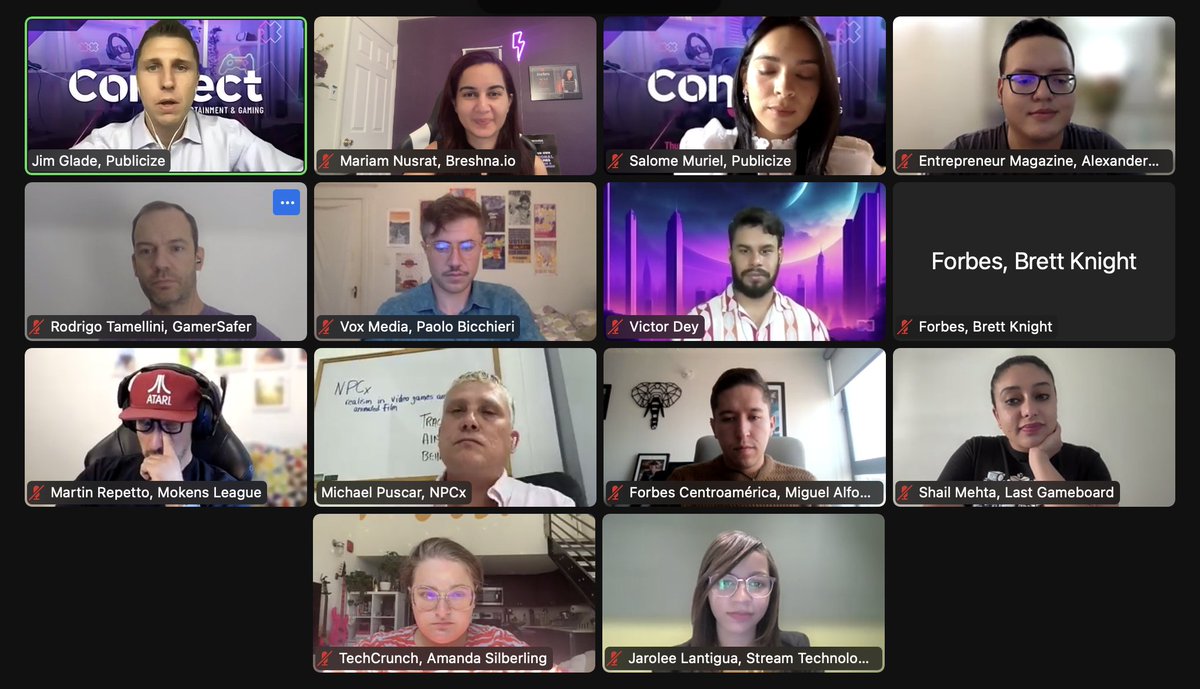 🚀 Exciting News! 🎮🌟

I grabbed the 2nd spot in the Connect: Entertainment &amp; Gaming virtual pitch competition! 🏆✨

A big shout-out to the esteemed panel of Media Judges, which included outstanding journalists and contributors from renowned platforms like Forbes, TechCrunch,