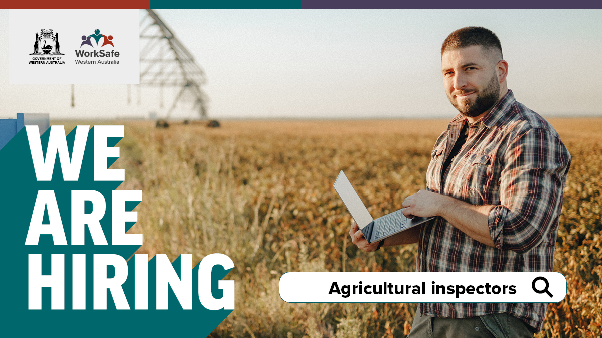 Do you have experience in the agricultural industry and would like a change of career? WorkSafe is currently recruiting level 5 and level 6 inspectors to join its new agricultural team. (WST) ow.ly/SiLz50PGEjF ow.ly/GeMx50PGElx #agriculture