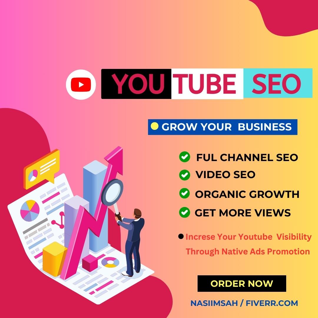 That's great! YouTube SEO (Search Engine Optimization) is a crucial aspect of gaining visibility and attracting viewers to your videos. As a YouTube SEO expert, #youtubeseo #youtubemusic #youtubepromotion #TwitterX  #youtubegame #fiverr

#SEO <a href="/FiverrSupport/">FiverrSupport</a>