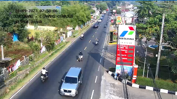dishub_jabar's tweet photo. 07:53 | Pantauan arus lalin terkini di ruas jalan #Cugenang #Cianjur #lalinjabar #infolalin #infoll #DishubJabar #JujurBerkendara #JujurDiJalan #jagajarak #pakaimasker #cucitangan https://t.co/mbufhDxKU2