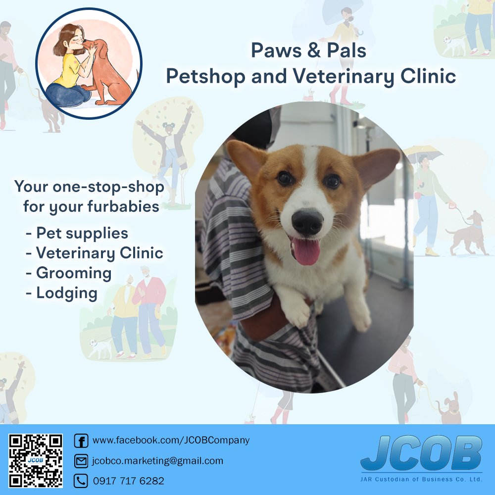𝐂𝐋𝐈𝐄𝐍𝐓 𝐎𝐅 𝐓𝐇𝐄 𝐖𝐄𝐄𝐊
𝗢𝗿𝗴𝗮𝗻𝗶𝘇𝗮𝘁𝗶𝗼𝗻 𝗡𝗮𝗺𝗲: Paws & Pals Petshop and Veterinary Clinic
𝗙𝗮𝗰𝗲𝗯𝗼𝗼𝗸 𝗣𝗮𝗴𝗲: facebook.com/pawsandpals.ph

𝗦𝗲𝗿𝘃𝗶𝗰𝗲𝘀 𝗢𝗳𝗳𝗲𝗿𝗲𝗱:
- Pet Supplies
- Veterinary Clinic
- Grooming
- Lodging