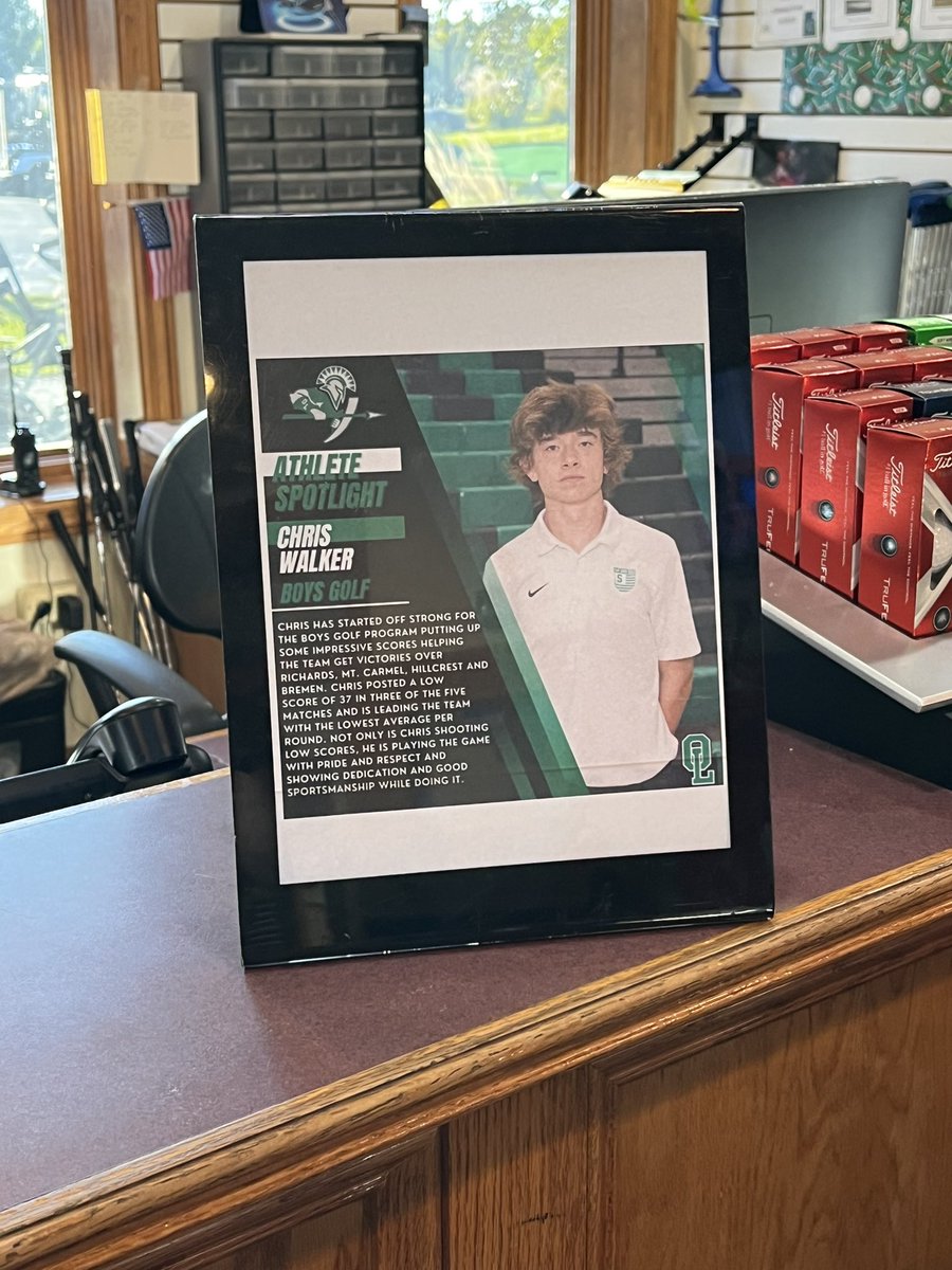 OakLawnGolf's tweet photo. Thanks to our home course Stony Creek Golf Course for giving a shout out to our golfers Chris Walker who was our Spotlight Athlete. Stony Creek has been great to work with and they do a great job promoting the game of golf to our youth in the area. @OLCHSAthletics @OLCHSNews https://t.co/cacvlqtIX0