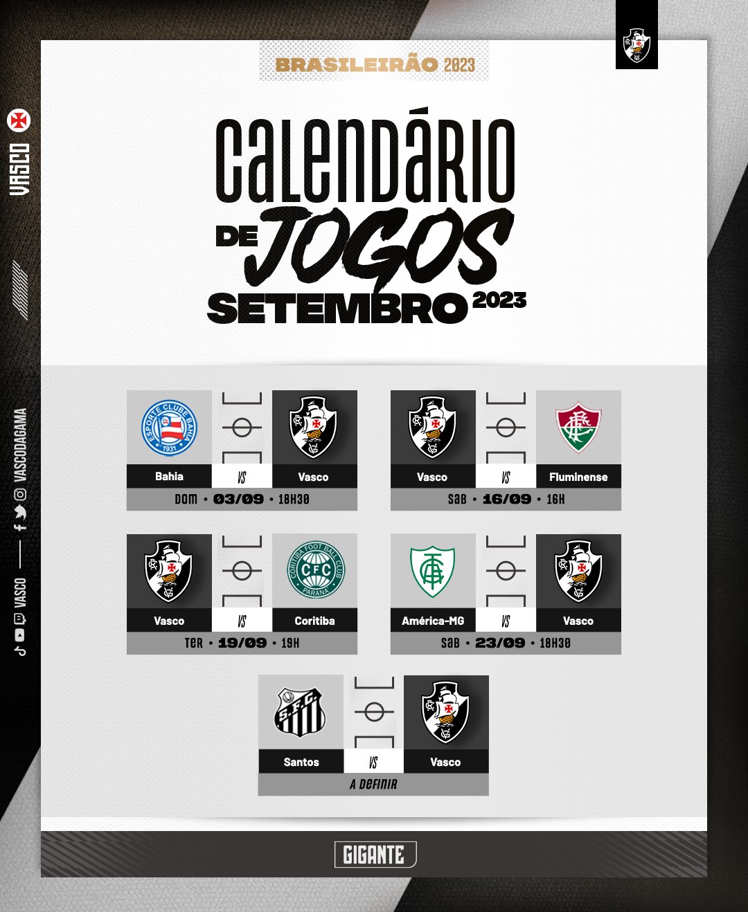 Calendário do Flamengo 2023 - ESPN (BR)