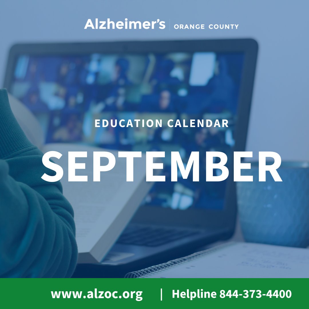 OCAlzheimers's tweet photo. This month, gain a better understanding of the caregiver's journey from someone with first-hand experience, discover how to adjust to life after caregiving, and learn practical tips for bathing resistance. 

Sign up for these and other classes here: https://t.co/CcBgjprIap https://t.co/nMbMDyhIOn