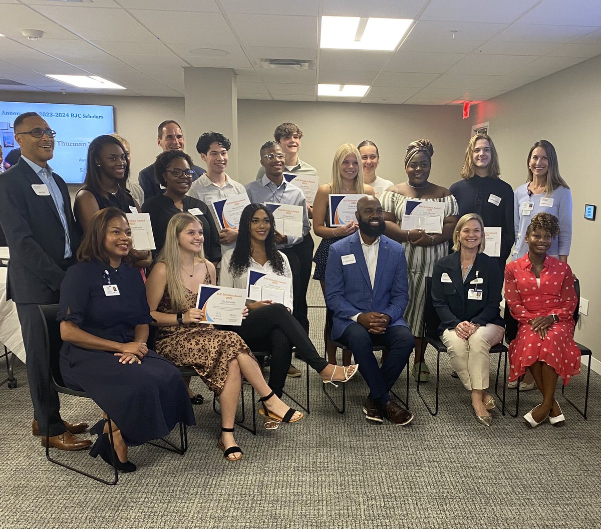 GinaCalder's tweet photo. Education is something I cherish and promote. This could be your time to focus on yourself and your ambitions. I wish all our team members, their families and our community a happy and healthy school year.
 #SCCProud
@BJC_HealthCare @BJCStCharlesCo https://t.co/1HkbRpJESq