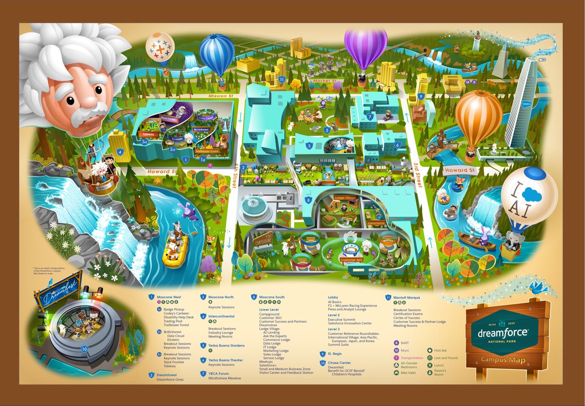 Benioff's tweet image. Join us at Dreamforce!  September 12-14. San Francisco. ❤️🌉
dreamforce.com