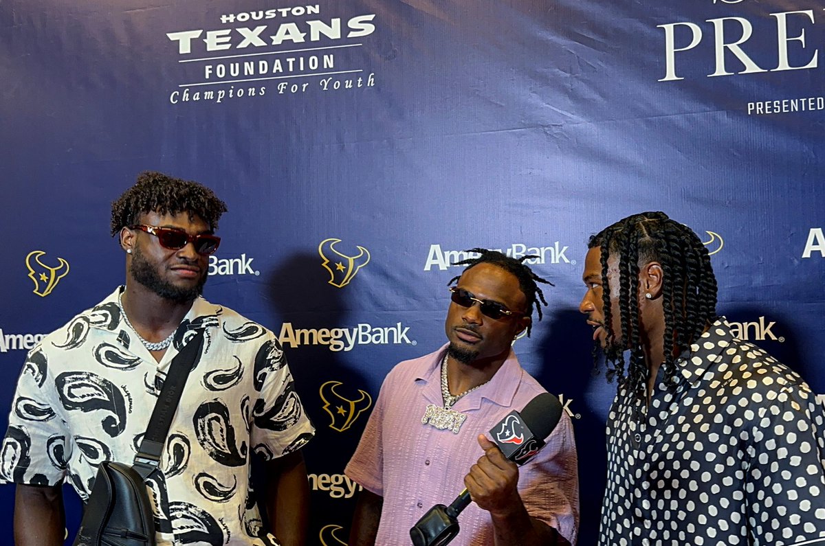 BigSargeSportz's tweet photo. Pierce called them “Bama Boys” #Texans #Pierce #Anderson #Metchie @TheTexansWire https://t.co/wizZz0mGvx