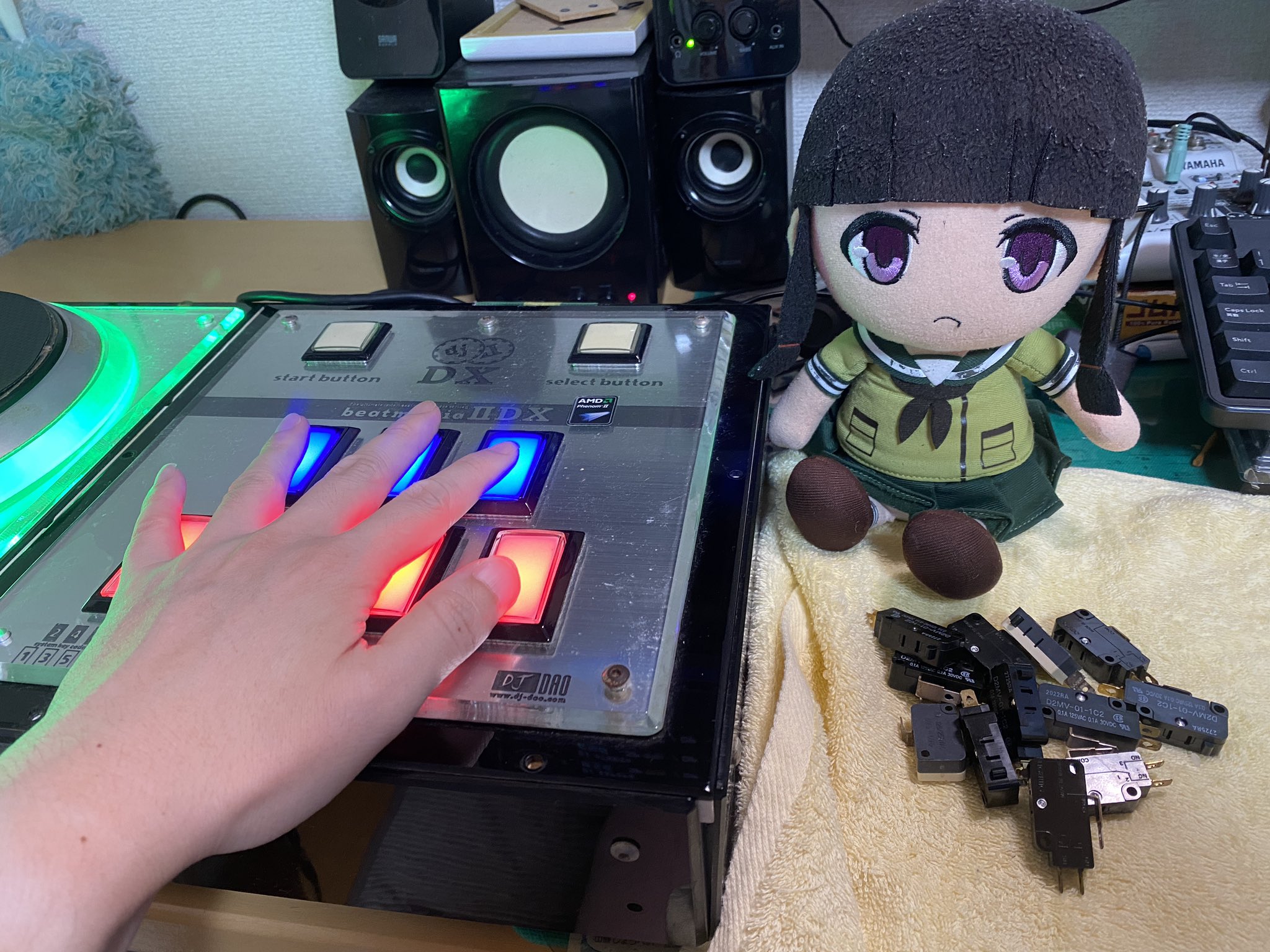 値下！PHOENIXWAN オムロン beatmania ⅡDX 中古 その他