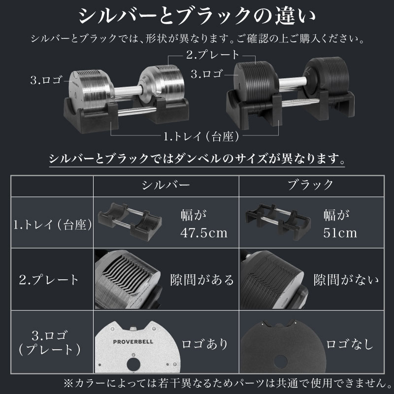 lysin_inc's tweet photo. ★PROVERBELL 41.5kg BLACK★
発売開始までもう間もなく…!
今回は、現在販売されているシルバーとの相違点をまとめました👉
ご購入を検討されている方はぜひ参考にしてみてください😊
#ダンベル
#可変式ダンベル
#PROVERBELL
#筋トレ
#宅トレ
#ホームジム
#ホームトレーニー https://t.co/UmhT3oDeGt