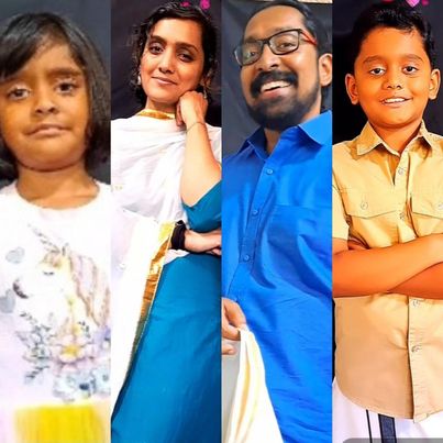 jg_ventures's tweet photo. Onam se Kanhaiya tuk ....bollywood bollywood bollywood  Aajaa .... JG Ventures has been here ....
nayaa logo naya moto....  #hummre kanhiya Robin David, Son Abishai David, Daughter Abigail David and the famous celebrity author Julia George. #TheGreatIndianFamily https://t.co/nZmdyKhYT2