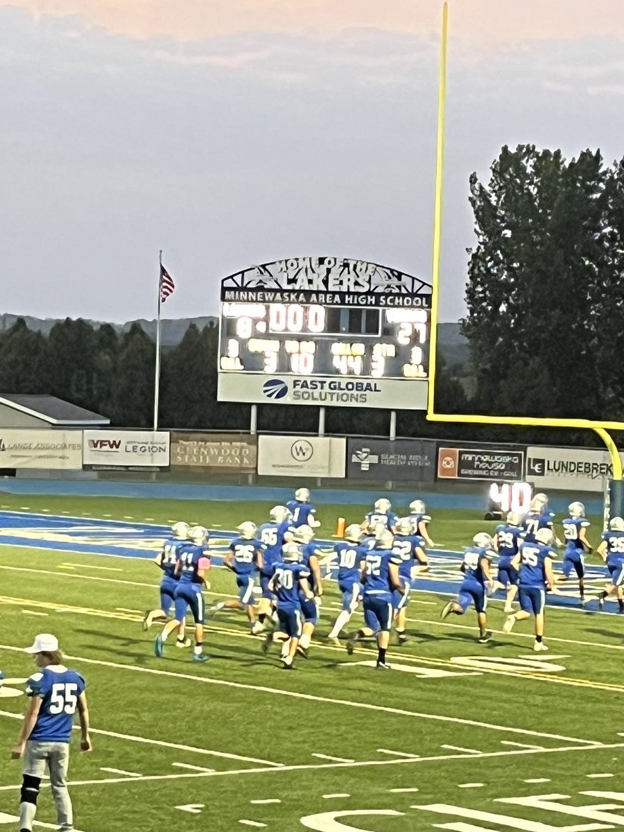 ZigRambow's tweet photo. Tigers 27 Lakers 8 HALF. @MACA_Activities https://t.co/FqE8gRkQou