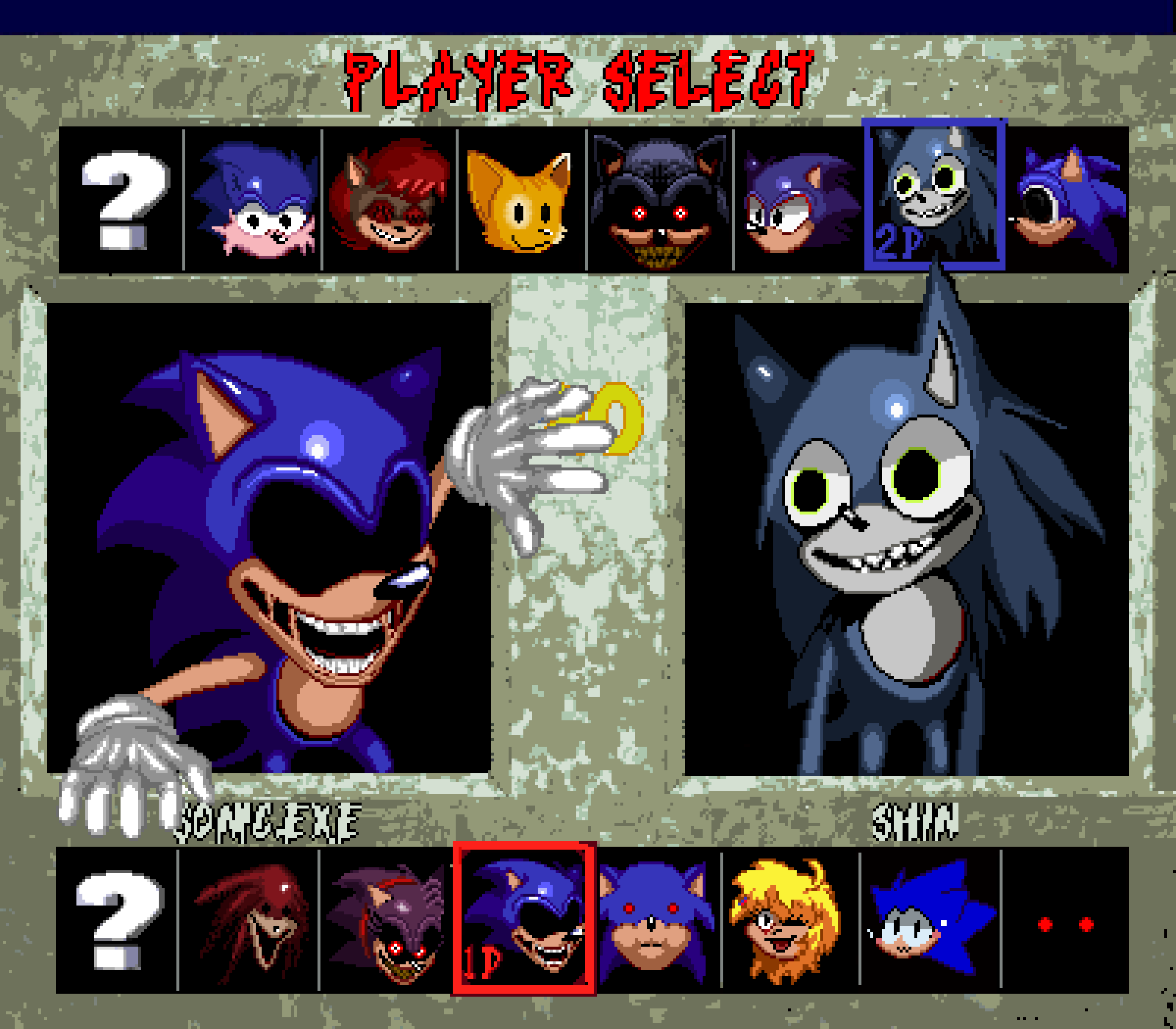 Dark Sonic vs Sonic.exe  Sprite Battle on Make a GIF