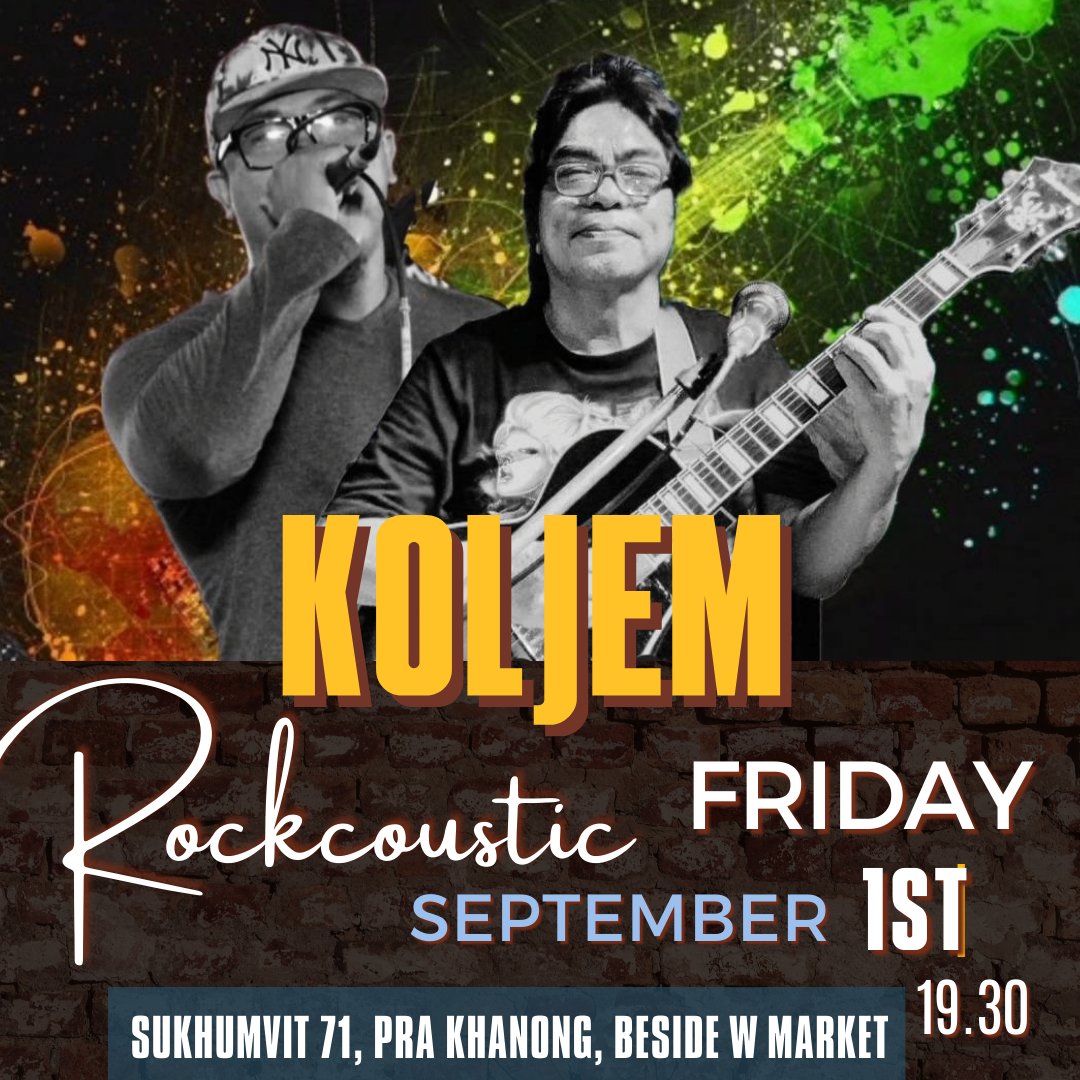 MadBulldogBKK's tweet photo. Menu for this weekend:
Friday - Koljem (RockCoustic) 19.30
Saturday - Fabfour Bangkok 20.00
Sunday - Lover Soul (directly from 🇯🇵) 19.00 (The Beatles Tribute)
#LiveMusic #Sukhumvit #PraKhanong https://t.co/uDks8QE1BU