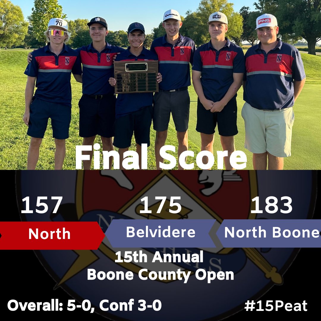 Belvidere North Golf tweet media