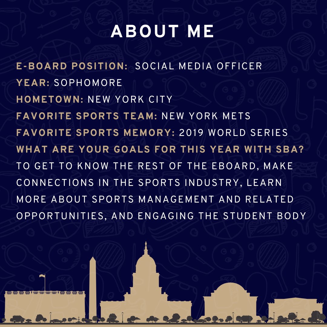 Last but not least is our other social media officer Mark Rappaport. A sophomore majoring in political science and statistics, check out Mark’s ideas for the semester!