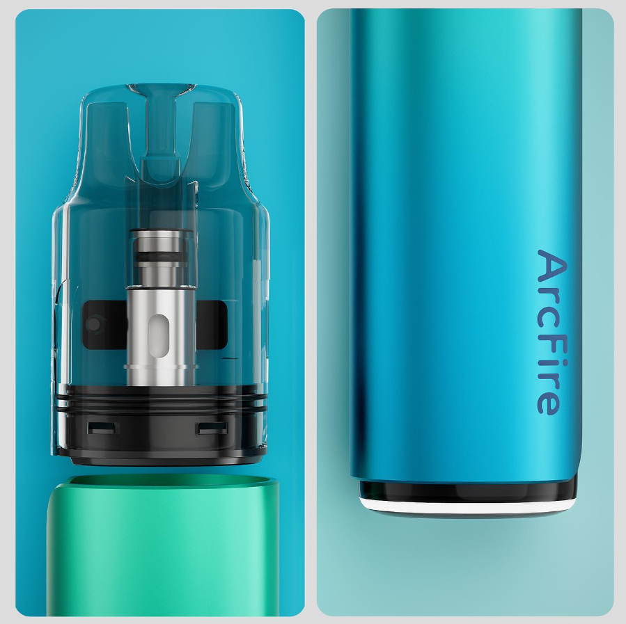 InnokinStore's tweet image. The ArcFire reaches 75% battery capacity within just 30 minutes, perfect for the everyday vaper! Our three-stage battery indicator provides confidence in knowing when it's time to charge.

For more, visit us at innokin.com

18/21+ only
#Innokin #ArcFire #ArcCoil