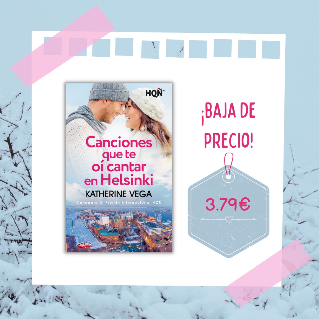 ¡Buenos días!☕️

¡El bebé nórdico 💙🇫🇮 está de rebajas por tiempo limitado!

¿Me ayudáis con un RT para que esta historia de amor ambientada en Helsinki llegue a más lectoras de romántica? 🫶

-> amzn.to/3CbsfEF