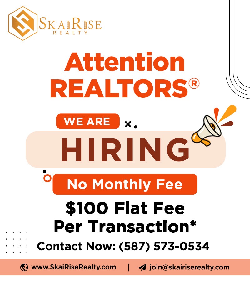 Shekhar29368125's tweet photo. $100 Flat Fee Per Transaction* and NO Monthly Fee With Full Brokerage Support.
Come JOIN us today!
#realtor #realtors #join #hiring #calgaryrealtors #calgaryrealtor #yycrealtor #yycrealtors #calgary #calgaryagent #calgaryagents #realestate #estate #realestateagents https://t.co/2ibur5ONBZ