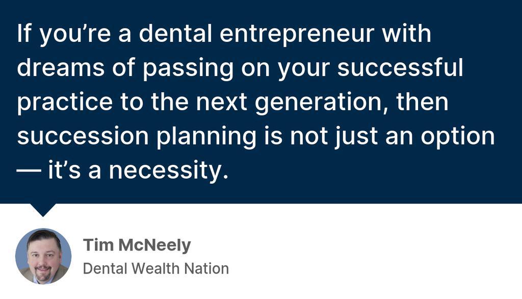 timmcneely's tweet image. Unlocking True Wealth in Dental Entrepreneurship: A Guide to Seamless Succession Planning: lttr.ai/AGOSz 
 
#SpentYearsBuilding #SuccessfulPractice #DentalWealthNation #DentalWealthDigest #TrueWealthReport #TimetoThrive #DentalEntrepreneurs #TrueWealth