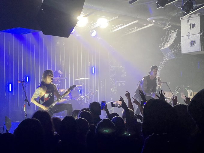 Just a couple of hot moms out for the rock concert 😋🔥🥰 @f_ckkaiya and I got to rock out to @blessthefall<a href="/tag/milfs"class="tags"><span>#milfs</span></a><a href="/tag/hotmomthings"class="tags"><span>#hotmomthings</span></a><a href="/tag/takesusback"class="tags"><span>#takesusback</span></a>