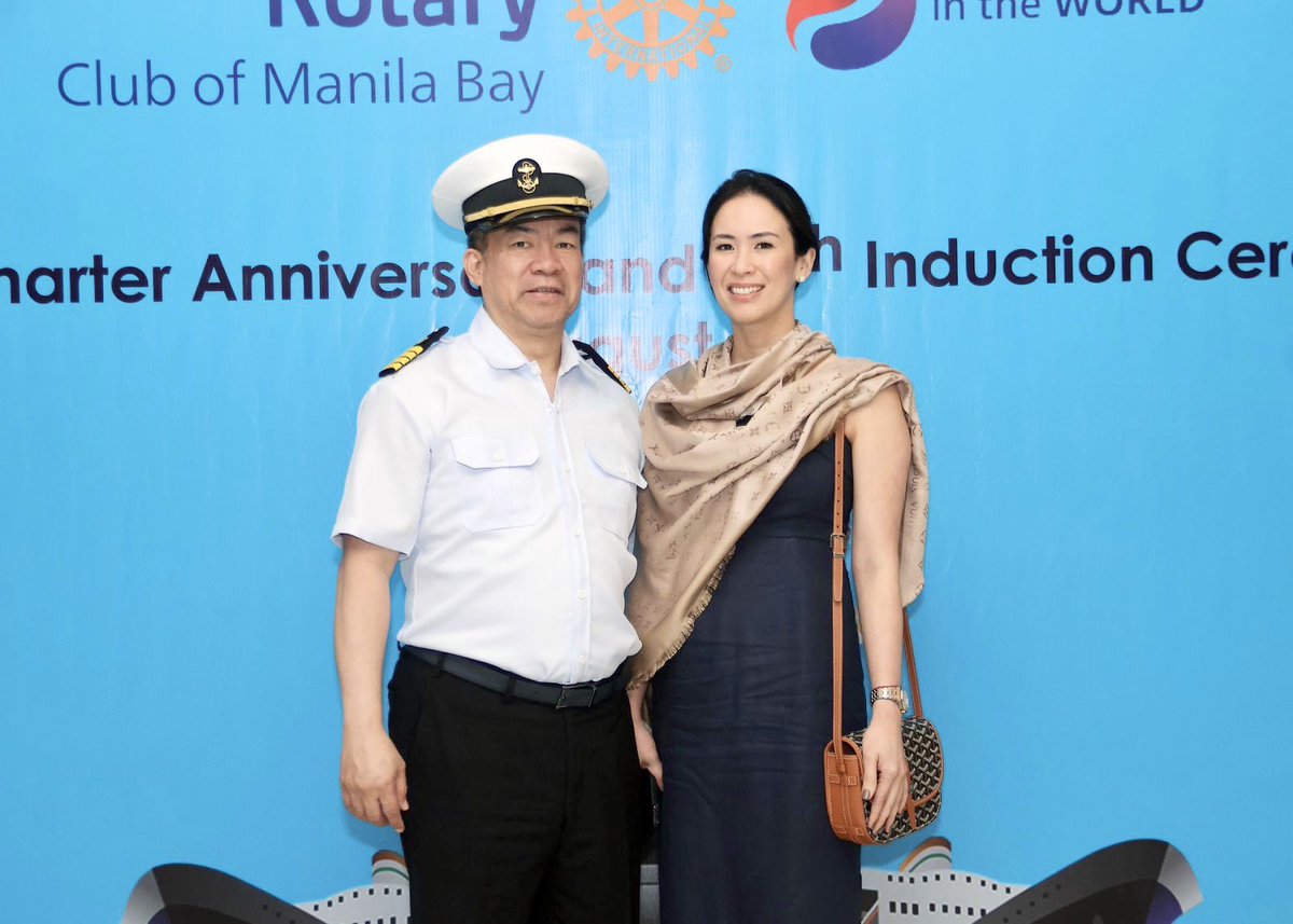 senkokopimentel's tweet photo. Congratulations to the newly inducted president of the Rotary Club of Manila Bay, President JJ Moreno! Your leadership will surely guide our club to new horizons. Here's to a successful and impactful tenure ahead! Ahoy! https://t.co/aMP7WEmRPp
