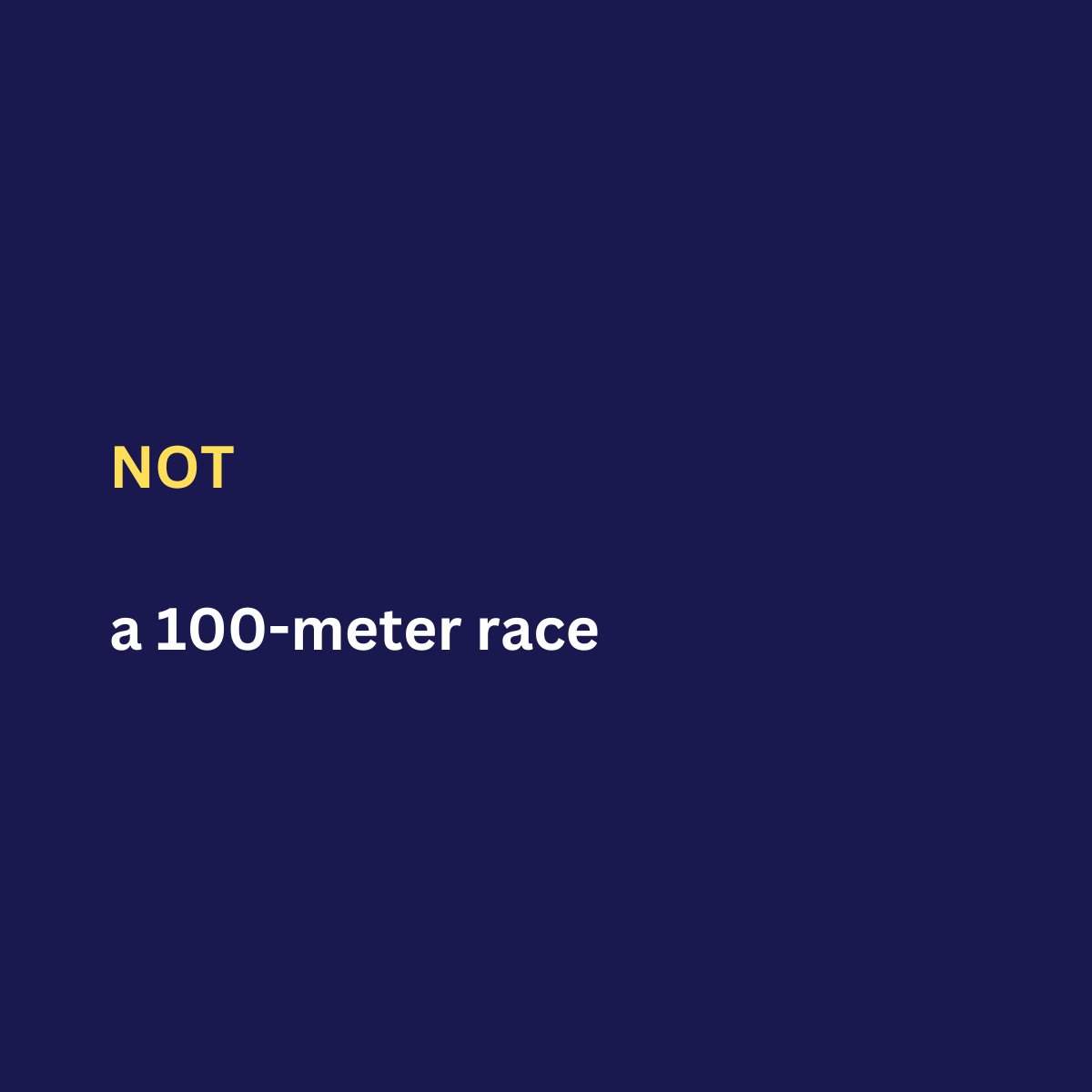 d_thesimplifier's tweet image. When running my first company I learned that business is a marathon, Not a 100-meter race. 

The more you persist, the less crowded the road becomes.

#thesimplifier #business #marathon #success #sales #clients