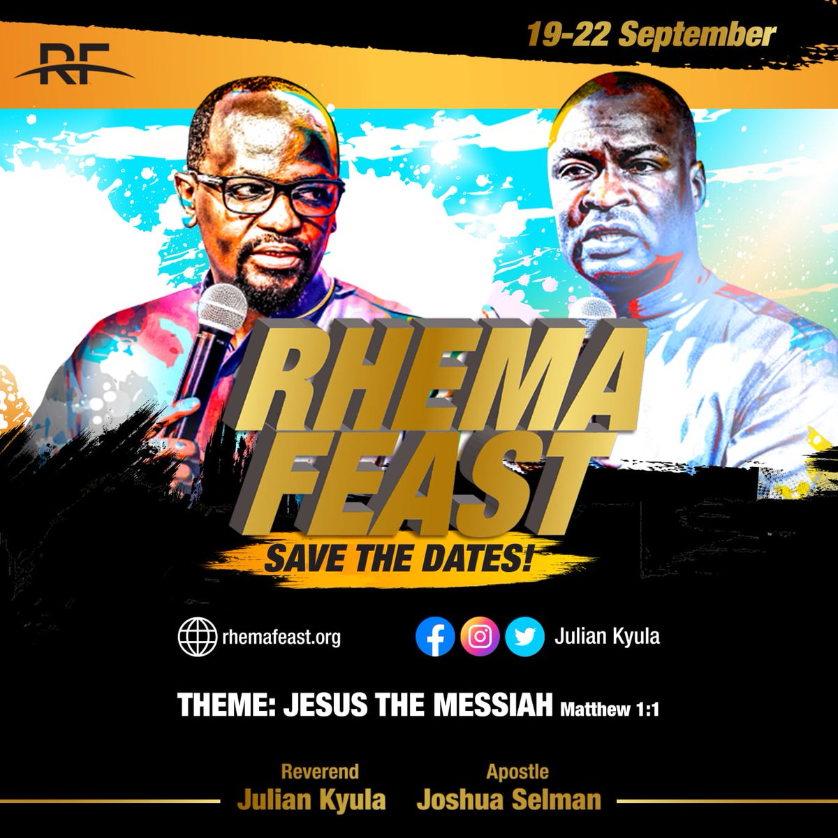itiuka's tweet photo. Last year, #RhemaFeast2022 was very impactful. This year, I can't wait to see what God has in store for us. #RhemaFeast2023 
@JulianKyula @AlexDunamis https://t.co/wnI8Bn6bF4
