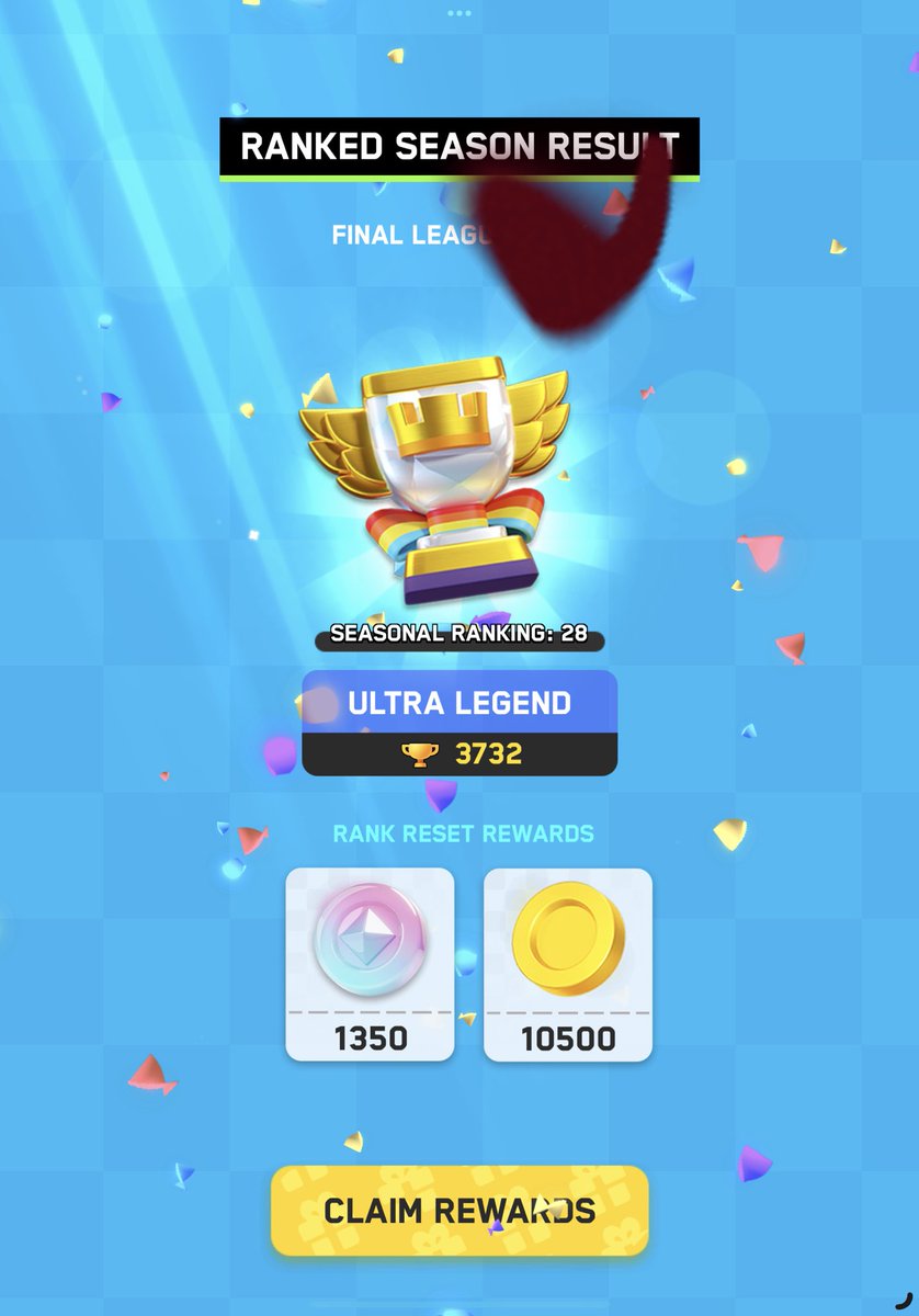 sadly I've dropped 300 trophies in the last few days.