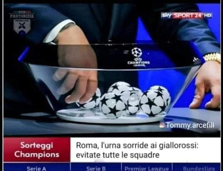 #sorteggi #SorteoChampions