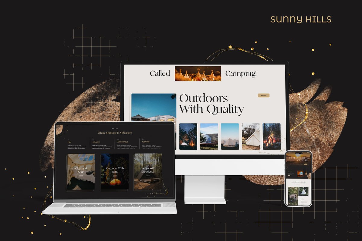 DotCreativeM's tweet photo. Sunny Hills - Camping

Welcome to Dot Creative Market! Our mission is to design customized premium website layout to help not only bring your brand image to the next level but also growing your business sales.  Website: https://t.co/V8UErOIcKQ https://t.co/LqnLnbaWTz