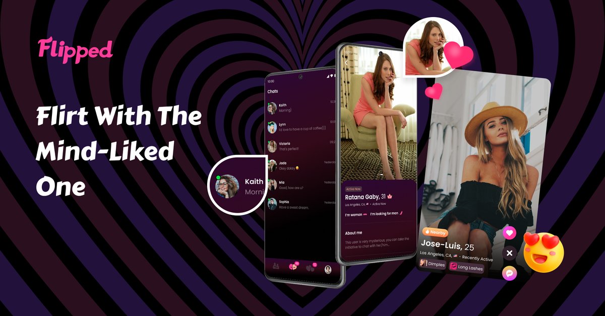 FlippedOne's tweet image. Knock knock💌!!
Flipped - the dating app where your favorite traits lead the way! 🌟 Discover, match, and explore mind-like souls today! 🥰 #FlippedDating"