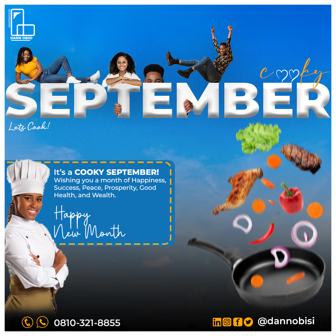 🍪 Hello Cooky September! 🍪 Let's bake up some sweet memories this month. Whether it's in the kitchen or in life, let's add just the right ingredients for a perfect September recipe. 📅👩‍🍳 #CookySeptember #BakingAdventures #SweetMemories #NewMonth #September1st #BakeLife