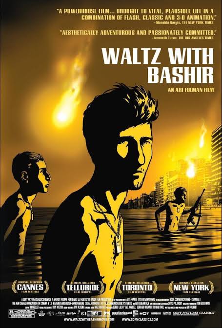 CinemaRareIN's tweet image. An Israeli film director interviews fellow veterans of the 1982 invasion of Lebanon to reconstruct his own memories of his term of service in that conflict.

Israeli film #WaltzWithBashir (2008, Hebrew) by #AriFolman, now streaming on @mubiindia.