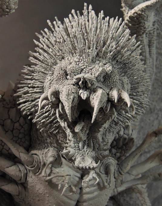 もっとキモコワな怪獣造りたいなぁ(^^) #フェイスでフォロワーを魅了する 