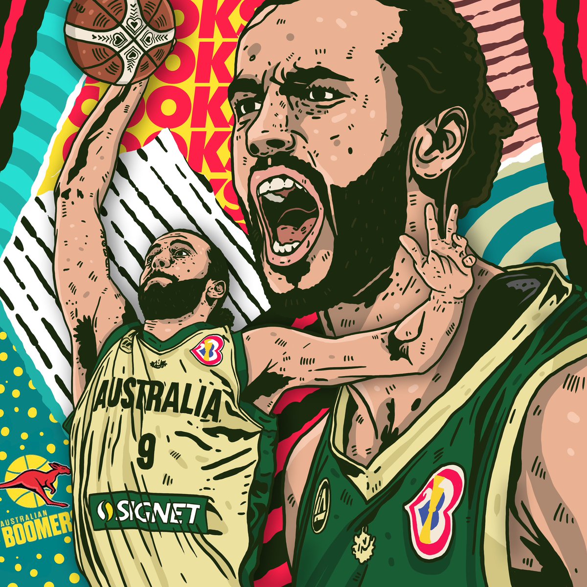 Australia VS Slovenia… I’m already at the edge of my seat in hopes for the W.. Hoping @xaviercooks10 has another monster game, his tenacity has been at a unreal level this campaign!!!! #boomers #australianboomers #xaviercooks #washingtonwizards #fiba #fibawc #nba #basketball