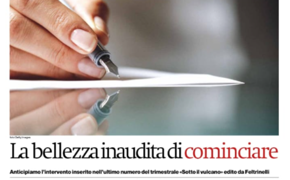 feltrinellied's tweet photo. Da martedì prossimo in libreria #SottoIlVulcano, il nuovo numero della nostra rivista diretta da @marinosinibaldi e curata da @ValeriaParrell2 via @ilmanifesto https://t.co/Meo0BffCQs