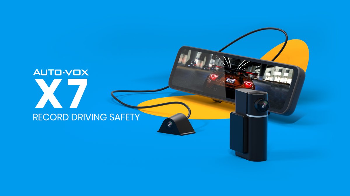 未使用品】AUTO-VOX T9 Pro バックミラー型ドライブレコーダー