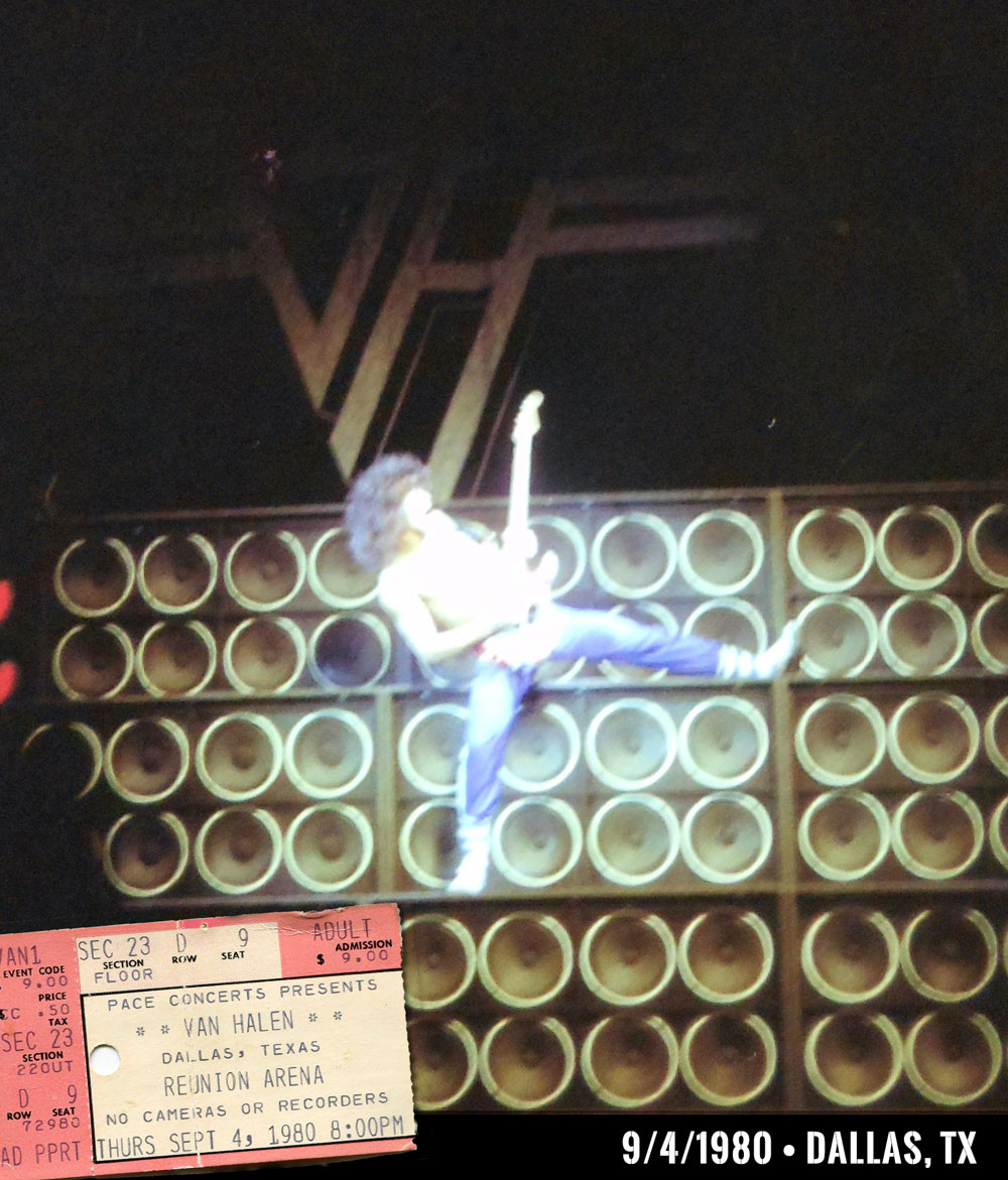 VanHalenVault's tweet photo. 9/4/1980 • @eddievanhalen in Dallas, TX on the Women and Children First tour #PTYD https://t.co/049oIBOQgF
