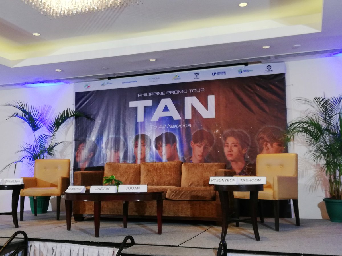 We are now here at the Press Conference for <a href="/tan__official_/">TAN_official</a> Philippine Promo Tour 2023 ❤️

TANinPH PRESSCON 
#TANinMANILA #TANPH 
#TAN #티에이엔