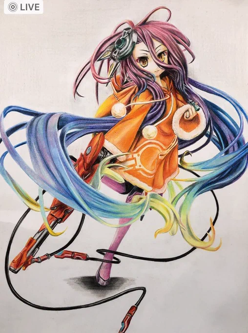 皆さんもう忘れてしまってるかも知れないけど一応絵師なんです(模写)ここんとこ全く描いてないけど‥‥( ᐛ )テヘッ 