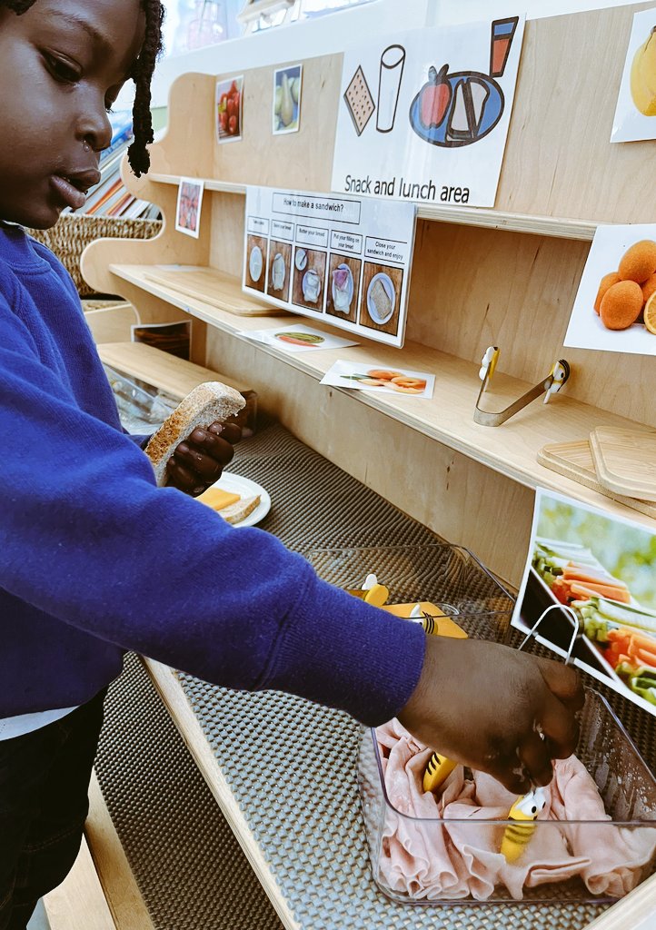 nurserydennyps's tweet image. We introduced our new Denny daily deli yesterday and it was a huge hit. Children prepped  what was on the deli to go alongside their new lunch option.  #marvelousmeals #makingchoices #independencesklills